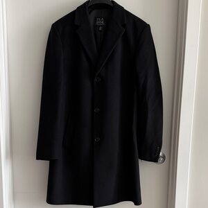 Jos. A. Bank Classic Black Trench Coat